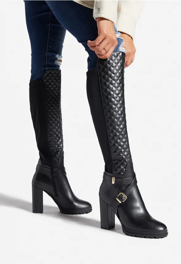 Ebeliz Quilted Front Boot - Image 2