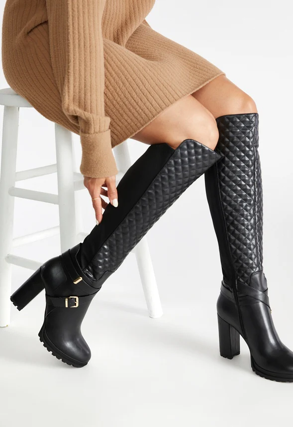 Ebeliz Quilted Front Boot - Image 2