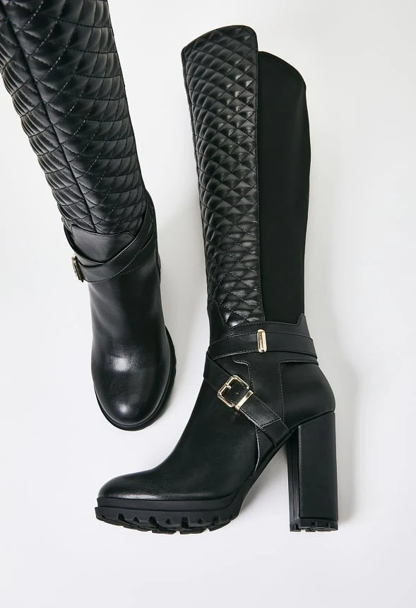 Ebeliz Quilted Front Boot - Image 7