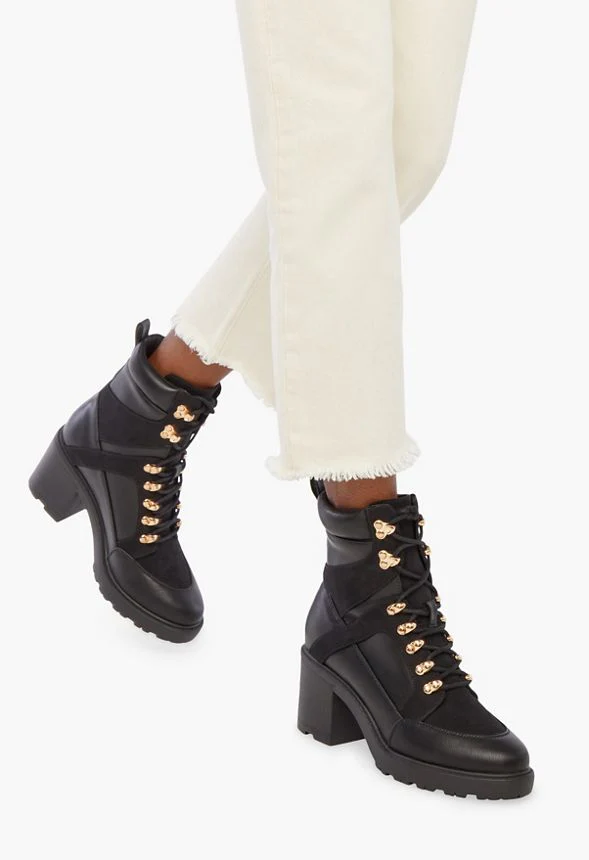 Edde Lace-Up Bootie - Image 6