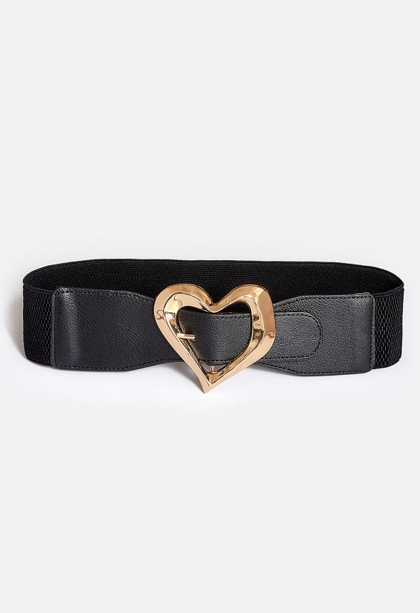 Edna Organic Heart Buckle Jeans Belt - Image 2