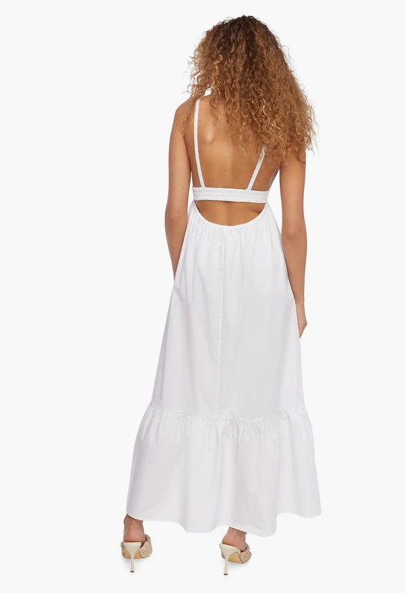 Elastic Strap Maxi Dress - Image 3