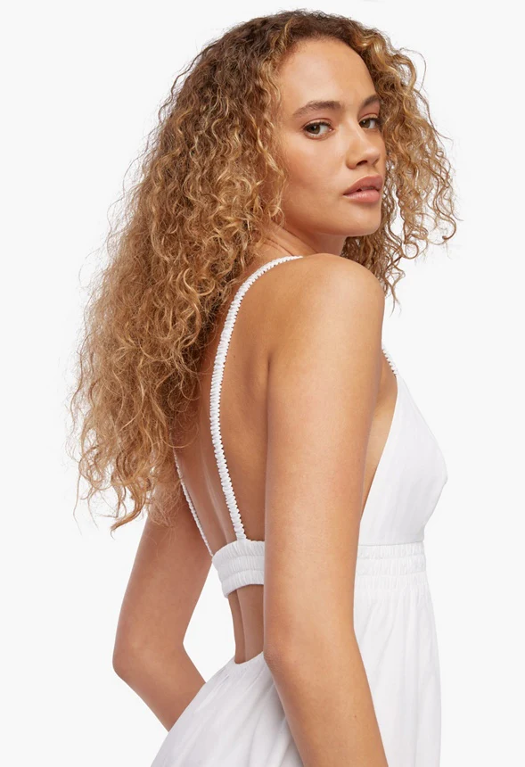 Elastic Strap Maxi Dress - Image 4