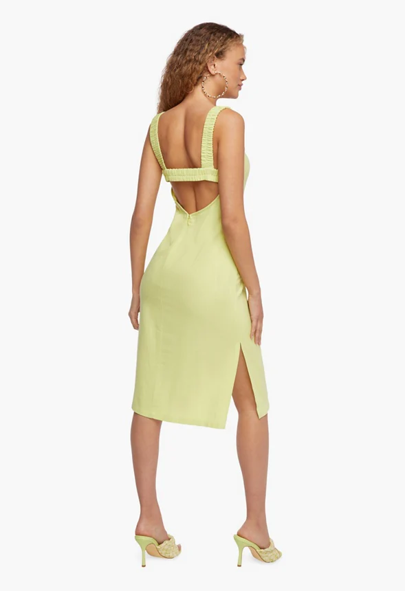 Elastic Strap Midi Dress - Image 3