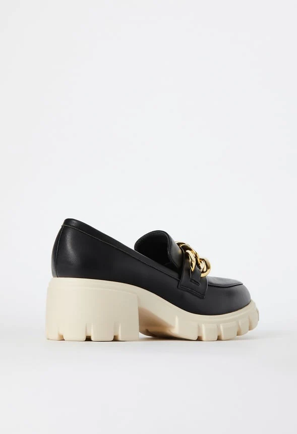 Elia Lug Sole Loafer - Image 4
