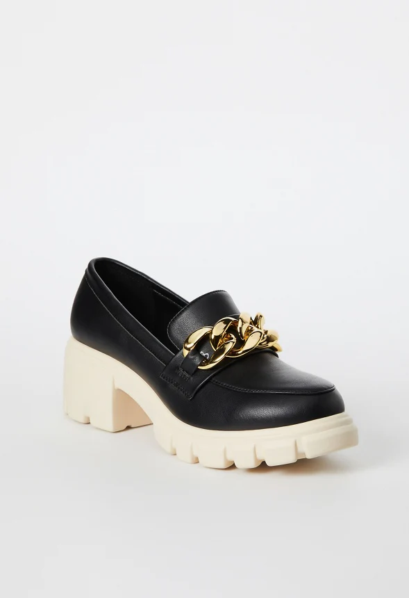Elia Lug Sole Loafer - Image 4