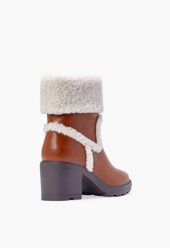Ellie Trim Lug Sole Bootie - Image 3