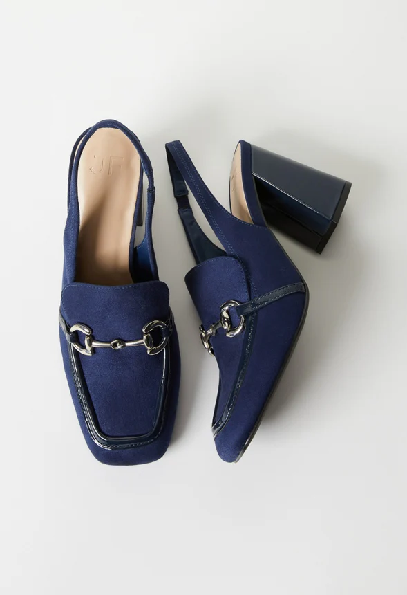 Elina Block Heeled Pump - Image 6