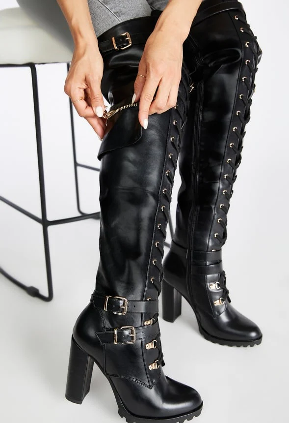 Elira Heeled Boot - Image 6
