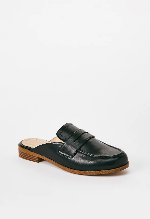 Ella Flat Mule Slide - Image 3