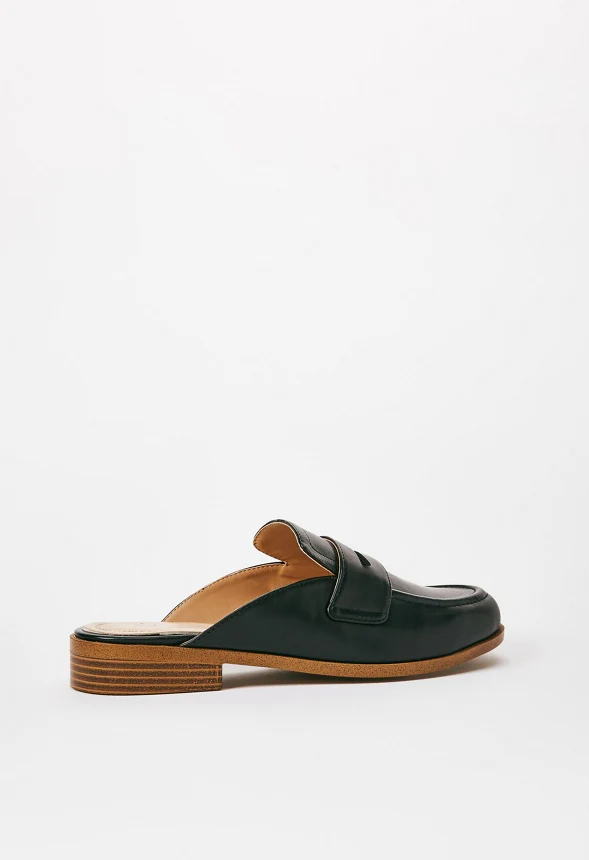 Ella Flat Mule Slide - Image 5