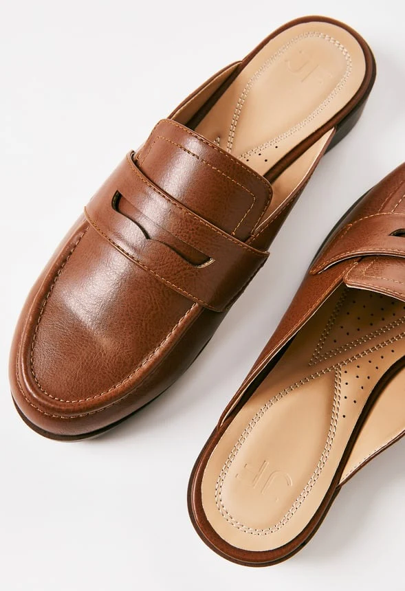 Ella Flat Mule Slide - Image 2