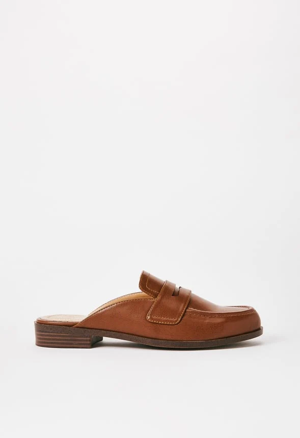 Ella Flat Mule Slide - Image 3