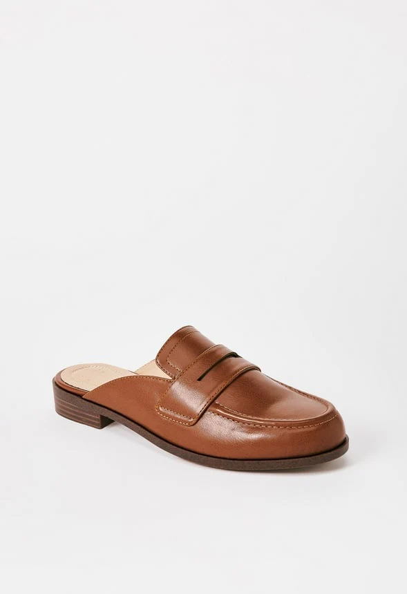 Ella Flat Mule Slide - Image 4