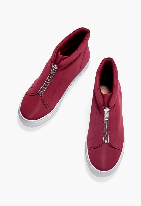 Eloise Front Zip High Top Sneaker - Image 5