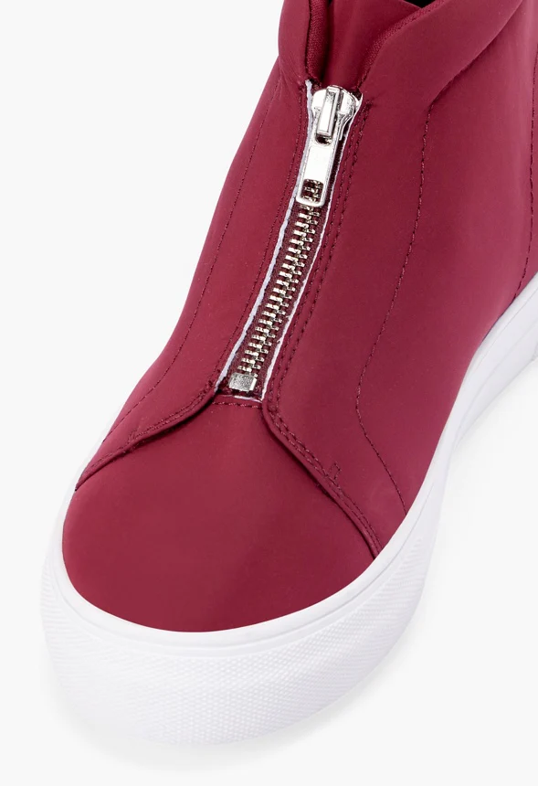 Eloise Front Zip High Top Sneaker - Image 6