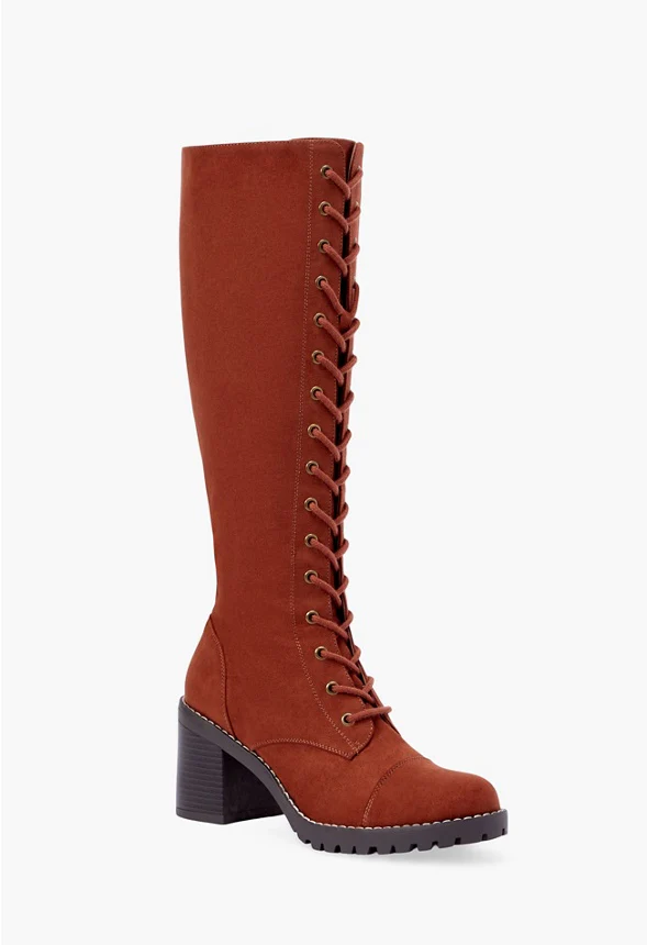 Emanuelle Lug Sole Lace-Up Boot - Image 2