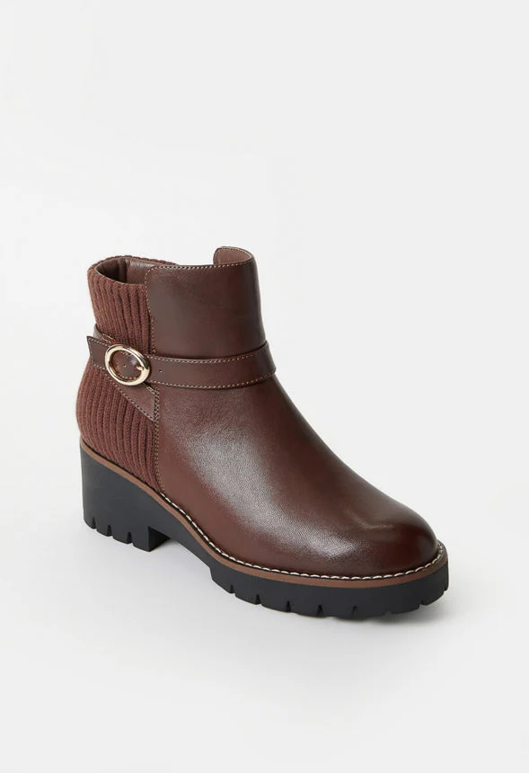 Ember Block Heeled Bootie - Image 3