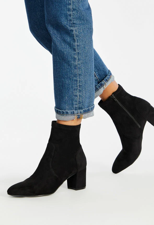 Emily Block Heeled Bootie - Image 2