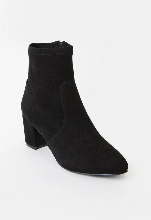 Emily Block Heeled Bootie - Image 3