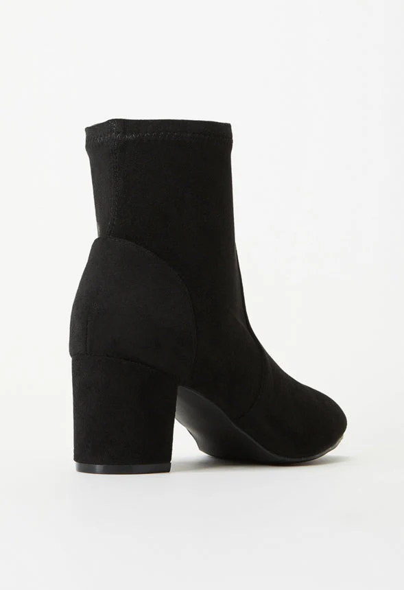 Emily Block Heeled Bootie - Image 4