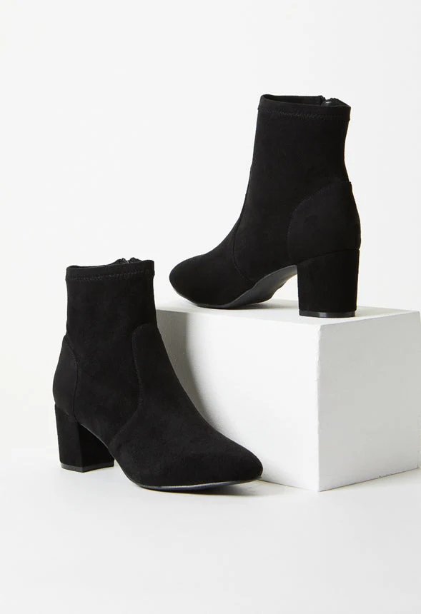 Emily Block Heeled Bootie - Image 5