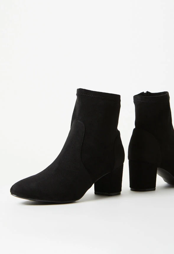 Emily Block Heeled Bootie - Image 6