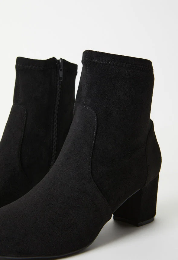 Emily Block Heeled Bootie - Image 7