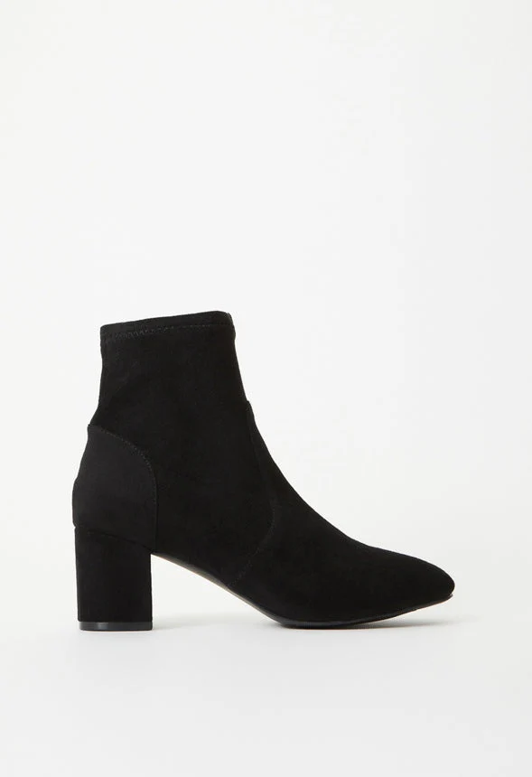 Emily Block Heeled Bootie - Image 8