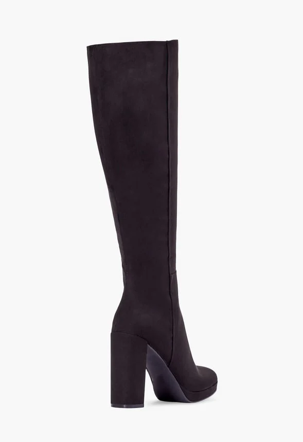 Emmaline Platform Heeled Boot - Image 4