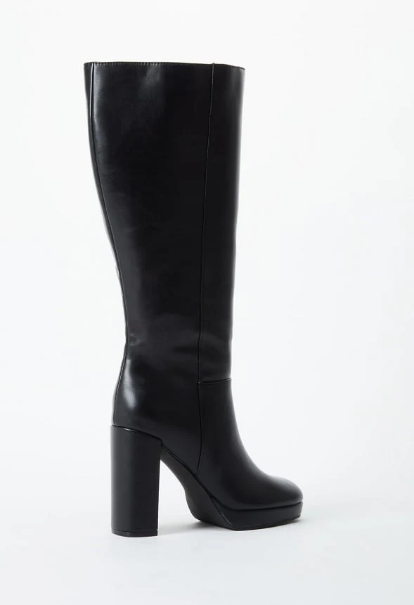 Emmaline Platform Heeled Boot - Image 3