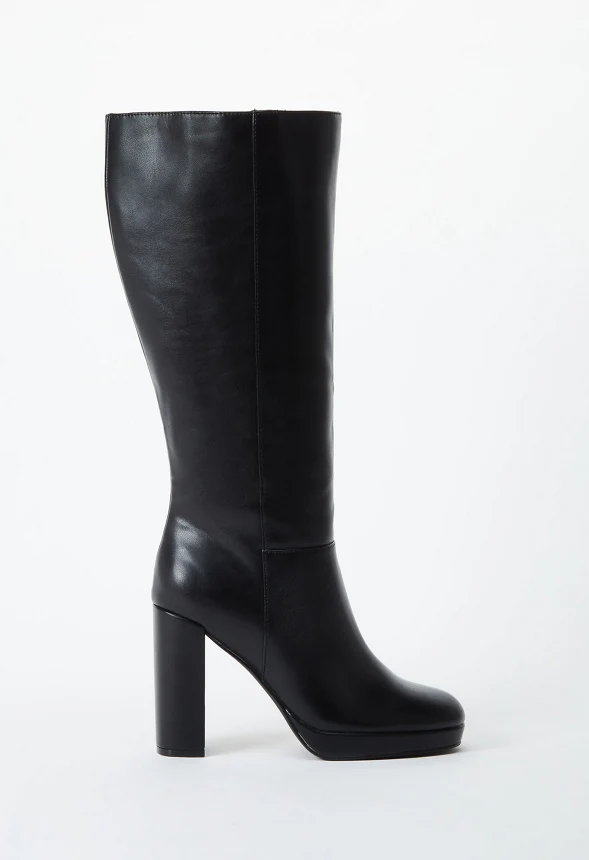 Emmaline Platform Heeled Boot - Image 4