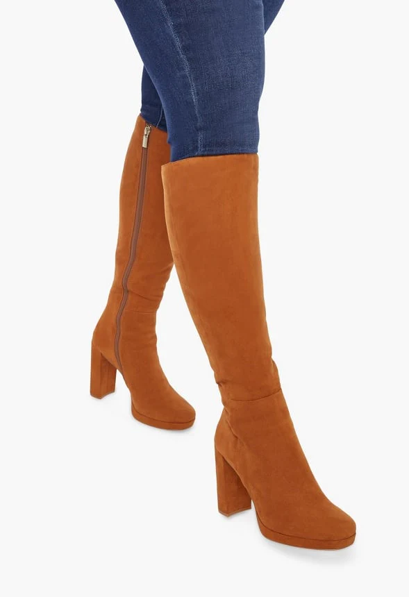 Emmaline Platform Heeled Boot - Image 5