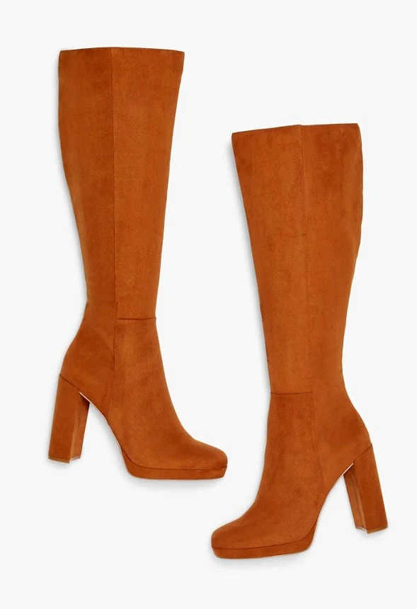 Emmaline Platform Heeled Boot - Image 6