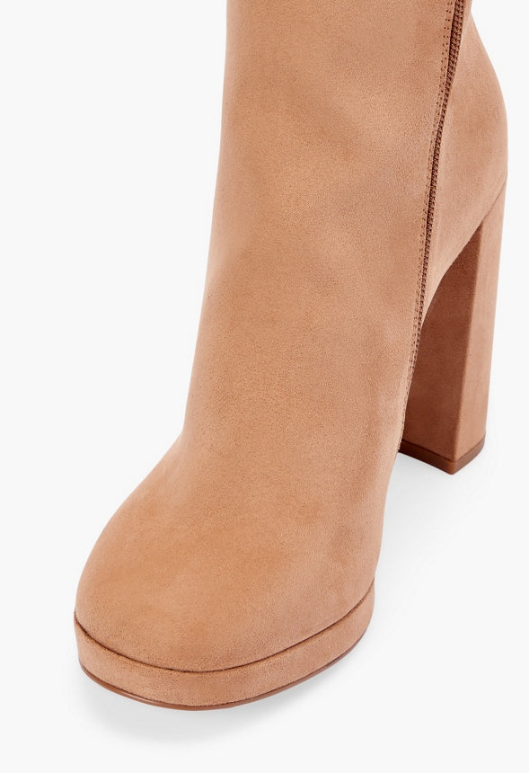Emmaline Platform Heeled Boot - Image 4