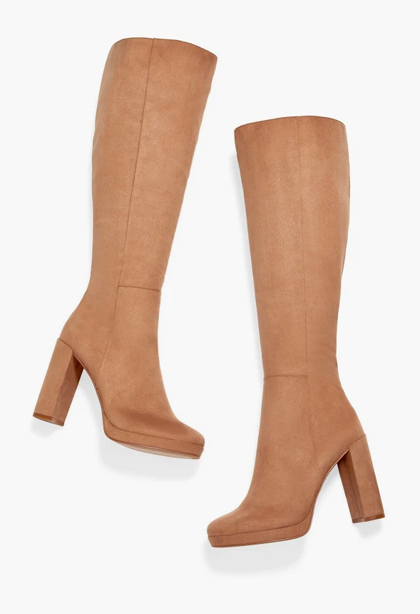 Emmaline Platform Heeled Boot - Image 6