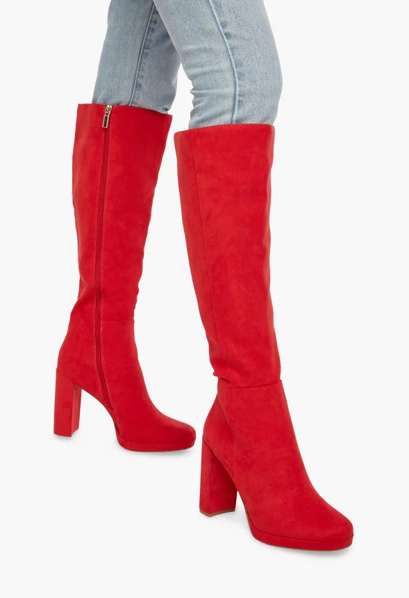 Emmaline Platform Heeled Boot - Image 5