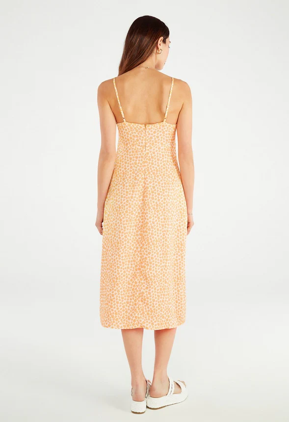 Empire Waist Midi Dress - Image 2