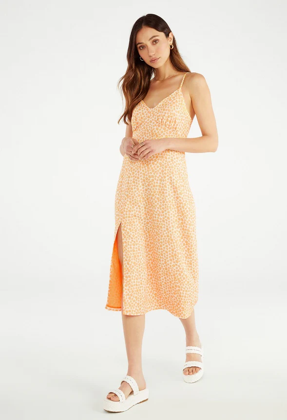 Empire Waist Midi Dress - Image 6