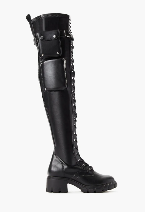 Emyr Buckle Tall Boot - Image 2