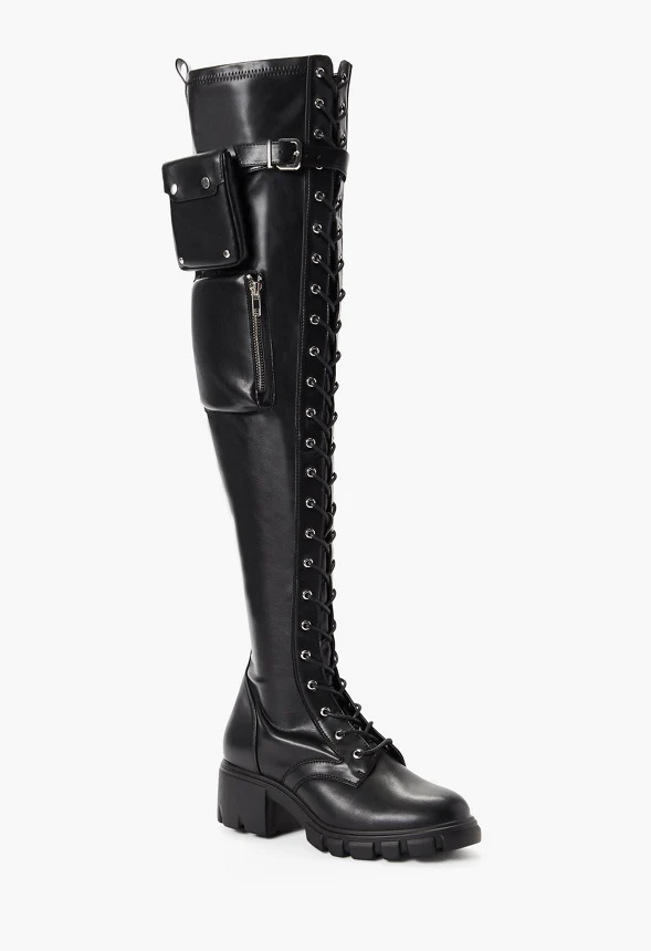 Emyr Buckle Tall Boot - Image 3