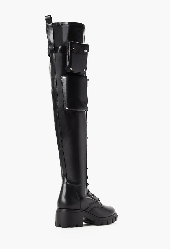 Emyr Buckle Tall Boot - Image 4