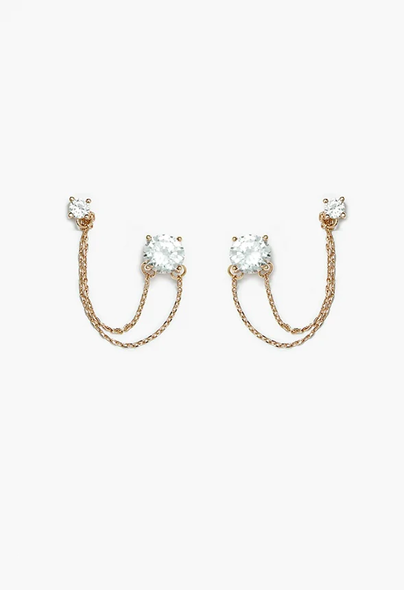 Erin Cubic Zirconia Double Studs - Image 2