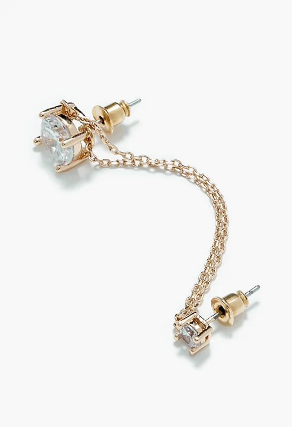 Erin Cubic Zirconia Double Studs - Image 3