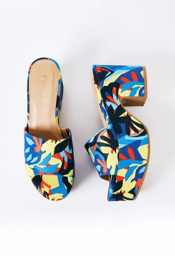 Esmie Block Heeled Platform Sandal - Image 6
