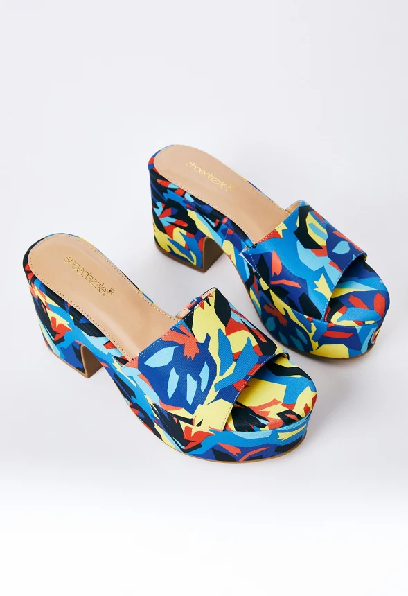 Esmie Block Heeled Platform Sandal - Image 7