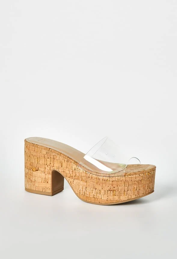 Esmie Block Heeled Platform Sandal - Image 2