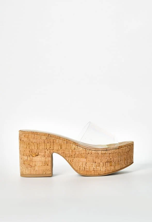 Esmie Block Heeled Platform Sandal - Image 3