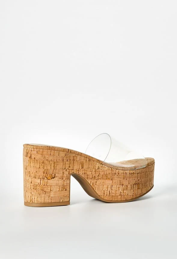 Esmie Block Heeled Platform Sandal - Image 4
