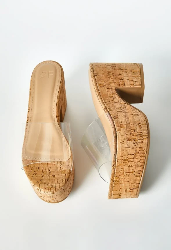 Esmie Block Heeled Platform Sandal - Image 5